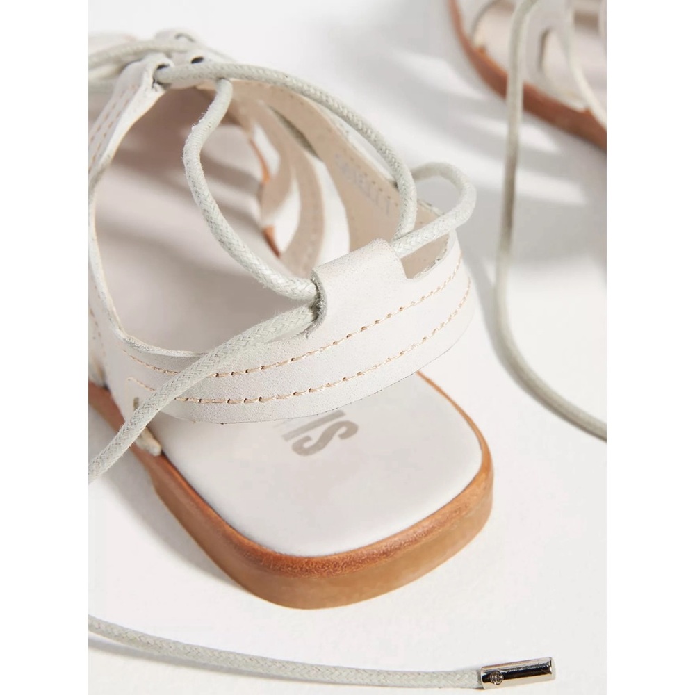 Anthropologie x Silent D Gladiator Satelli Tie-Up Sandals NWT Size 10 - Picture 5 of 15